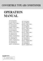 Haier HCFU-24CL03 User Manual