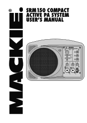Mackie SRM150 User Manual