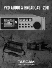 TEAC DV-RA1000HD TASCAM Pro Audio Brochure 2011