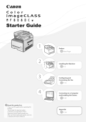 Canon 5119B001 Getting Started Guide