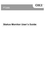 Oki PT390 Dual Status Monitor Users Guide