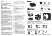 ASRock Beebox Quick Installation Guide