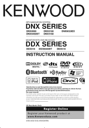 Kenwood DDX516 Instruction Manual