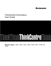 Lenovo ThinkCentre Chromebox (English) User guide - ThinkCentre Chromebox