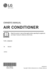 LG LW5022 Owners Manual