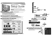 Sanyo FW48D25T Quick Start Guide