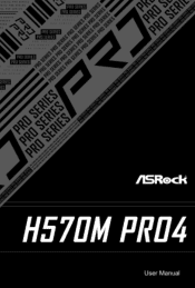 ASRock H570M Pro4 User Manual
