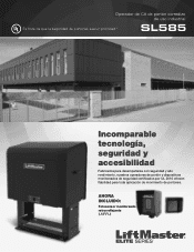 LiftMaster SL585101U LiftMaster SL585 Sell Sheet - Spanish Manual