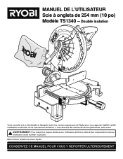 Ryobi TS1346 Manual