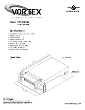 Vantec VTX-C01-SL Datasheet