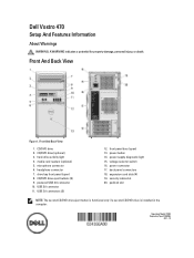 Dell Vostro 470 User Manual