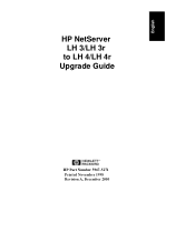 HP D5970A HP Netserver LH 3/LH 3r to LH 4/LH 4r