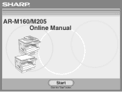 Sharp AR-M160 AR-M160 | AR-M205 Interactive Operation Manual