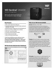 Western Digital Sentinel DX4200 Product Specifications