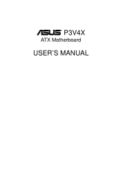 Asus P3V4X P3V4X User Manual