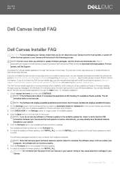 Dell Canvas 27 Canvas Install FAQ