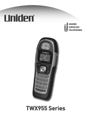 Uniden TWX955 English Owners Manual