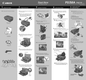 Canon PIXMA iP4000 iP4000 Easy Setup Instructions