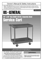 Harbor Freight Tools 60390 User Manual