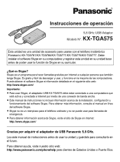 Panasonic KXTGA575S KXTGA575S User Guide