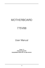ASRock 775V88 User Manual