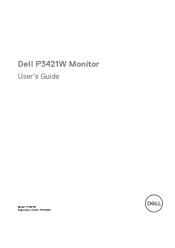 Dell P3421W Users Guide