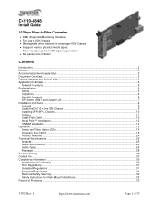 Lantronix C4110-4848 Installation Guide Rev C PDF 1.20 MB