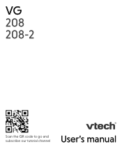 Vtech VG208-2 User Manual