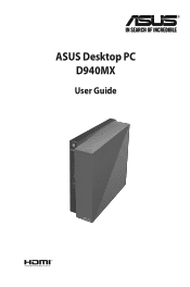Asus ProArt Station D940MX Users Manual