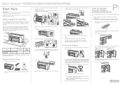 Epson SureColor P6570D Start Here - Installation Guide