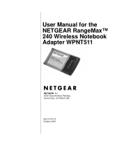 Netgear WPNT511 WPNT511 User Manual