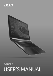 Acer Aspire A717-72G User Manual