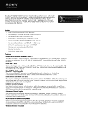 Sony MEX-DV1700U Manual