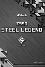 ASRock Z390 Steel Legend User Manual