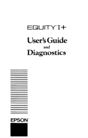 Epson Apex 110 User Manual