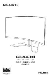 Gigabyte G32QC A OSD Sidekick User Guide