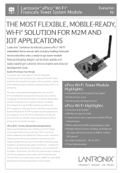 Lantronix xPico Wi-Fi Embedded Wi-Fi Module xPico Wi-Fi Freescale Tower System Module - Product Brief (A4)