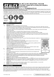 Sealey PC200SDAUTO Instruction Manual