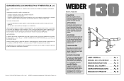 Weider Webe1306 Instruction Manual