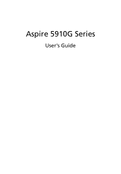 Acer Aspire 5910 User Manual