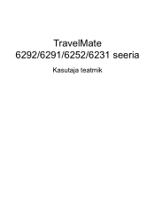 Acer TravelMate 6252 User Manual