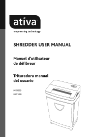 Ativa DXD120D Product Manual