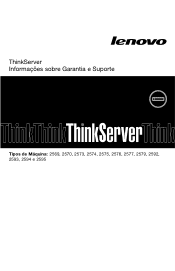 Lenovo ThinkServer RD530 (Portuguese) Warranty and Support Information