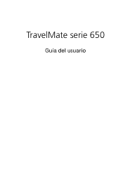 Acer TravelMate 650 TravelMate 650 User's Guide ES