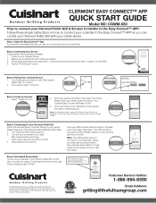 Cuisinart CGWM-080 Quick Reference