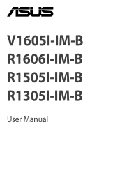 Asus R1606I-IM-B User Manual English