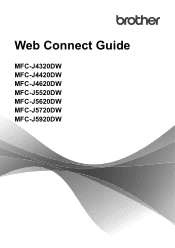 Brother International MFC-J4420DW Web Connect Guide