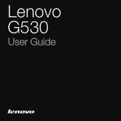 Lenovo G530 Laptop User Guide