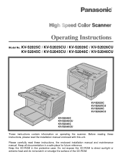 Panasonic KV S2026C Color Scanner