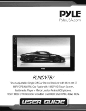 Pyle PLINDVTB7 Instruction Manual
